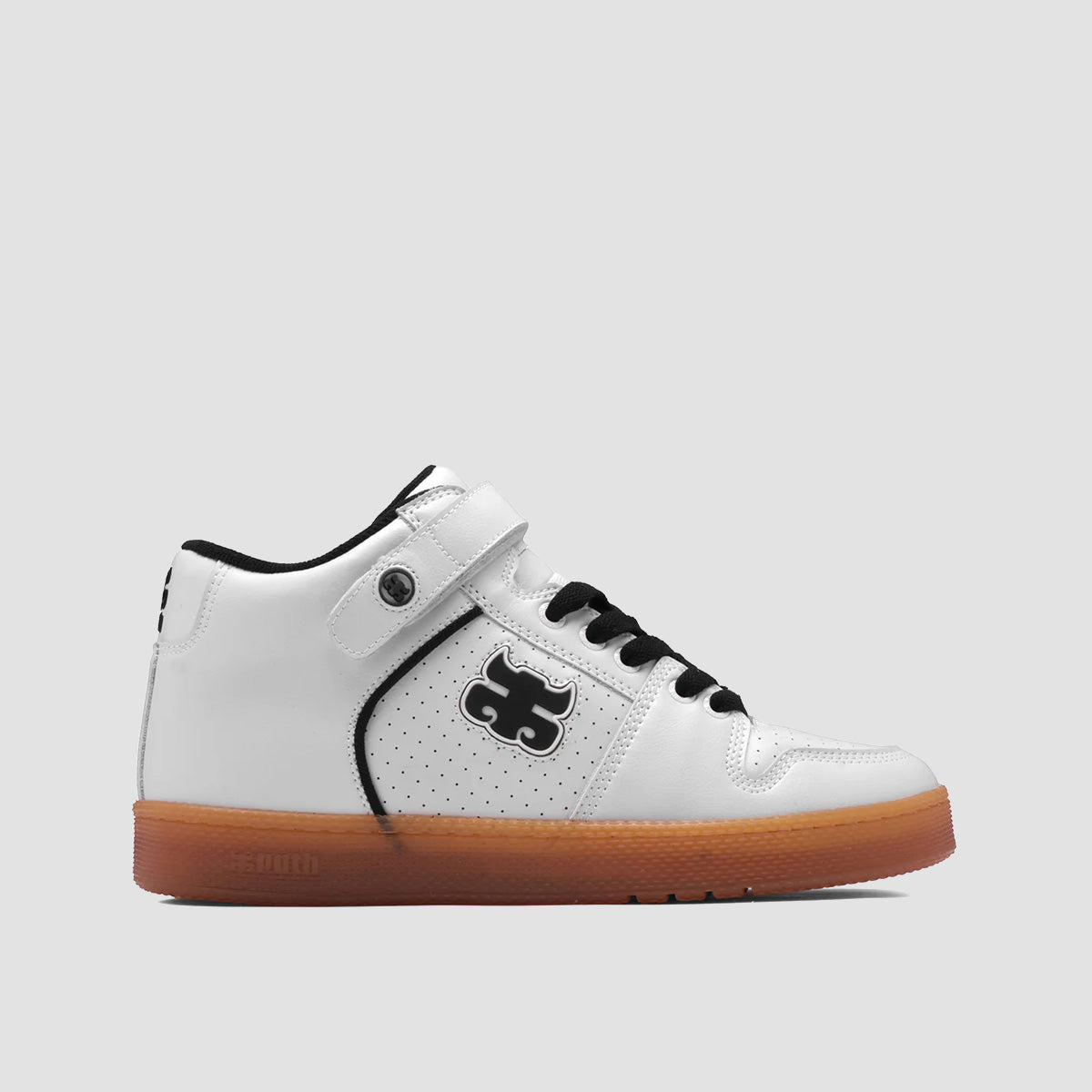 IPATH Grasshopper High Top Shoes - White Leather/Perf
