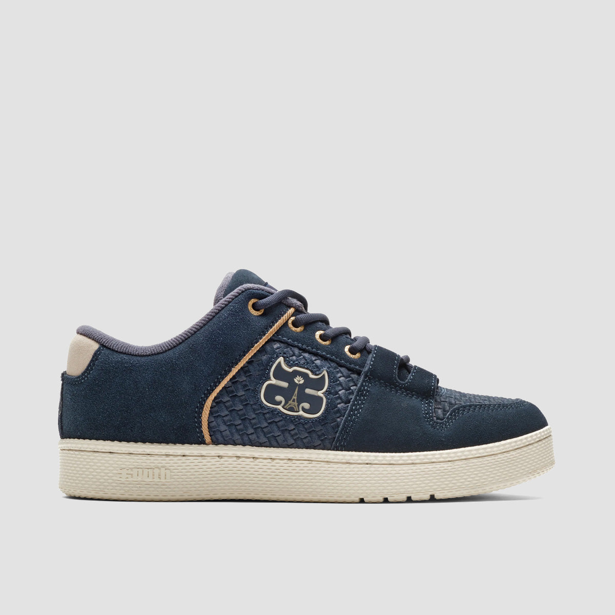 IPATH x Magenta Cricket Shoes - Navy Suede