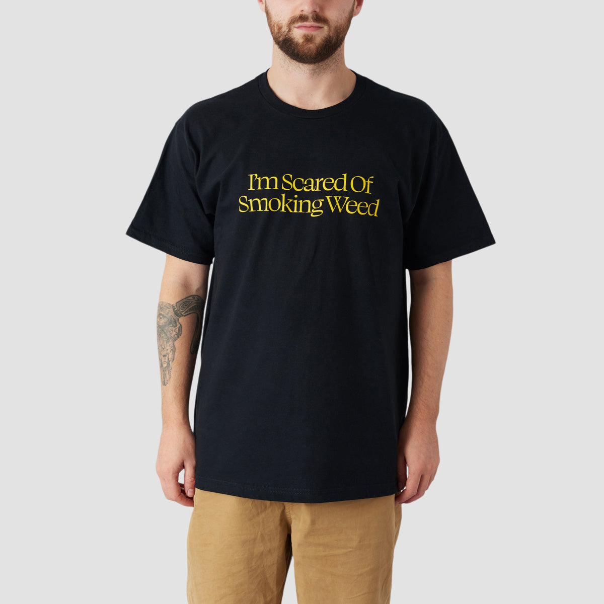 Jacuzzi Unlimited Scared Weed T-Shirt Black