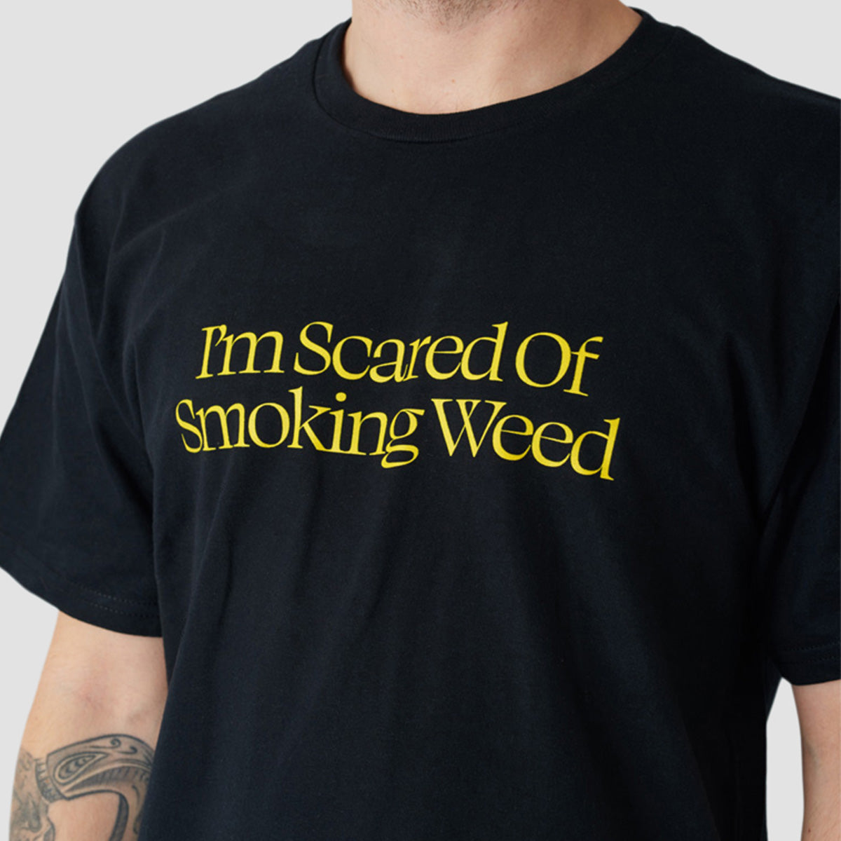 Jacuzzi Unlimited Scared Weed T-Shirt Black