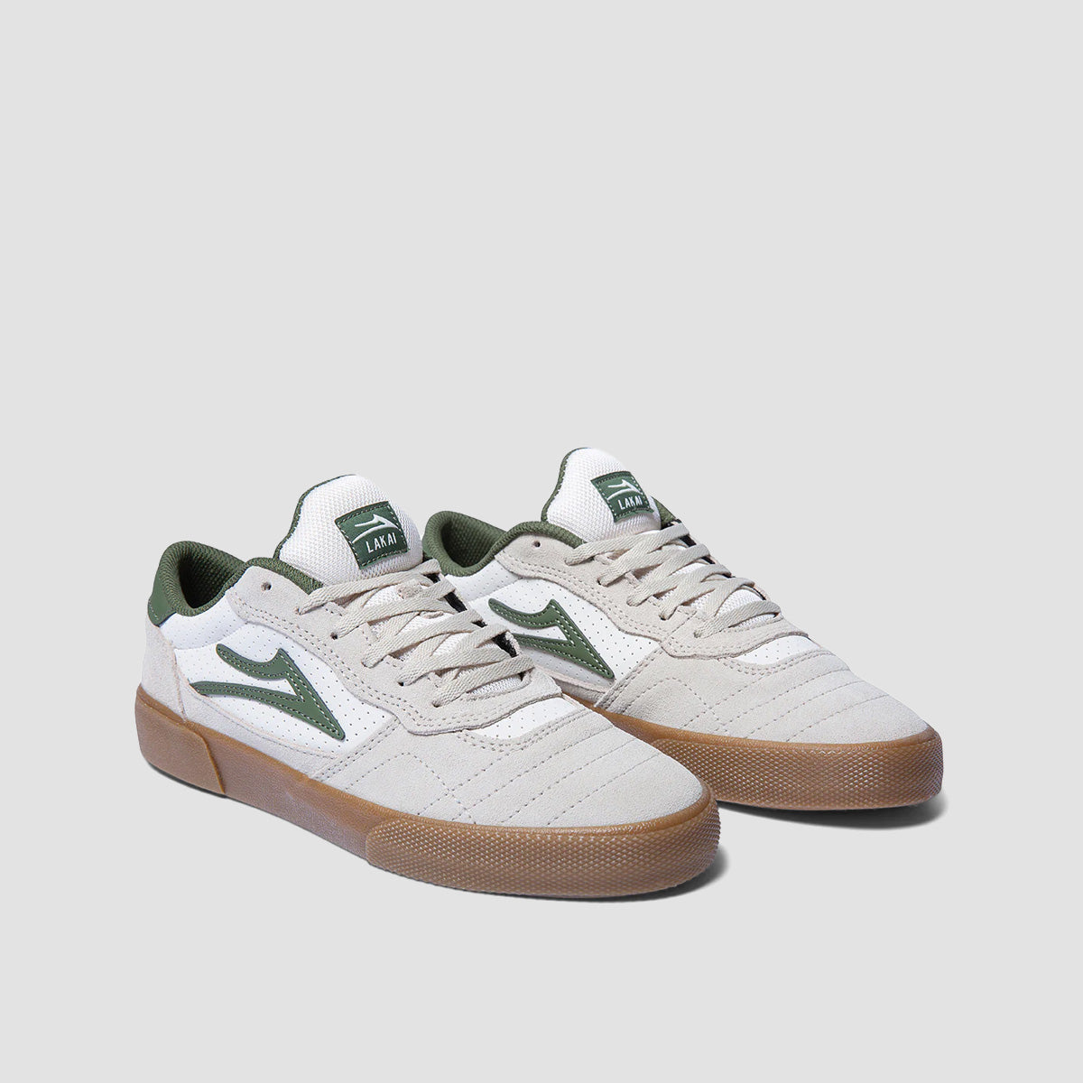Lakai Cambridge Shoes - Cream Suede