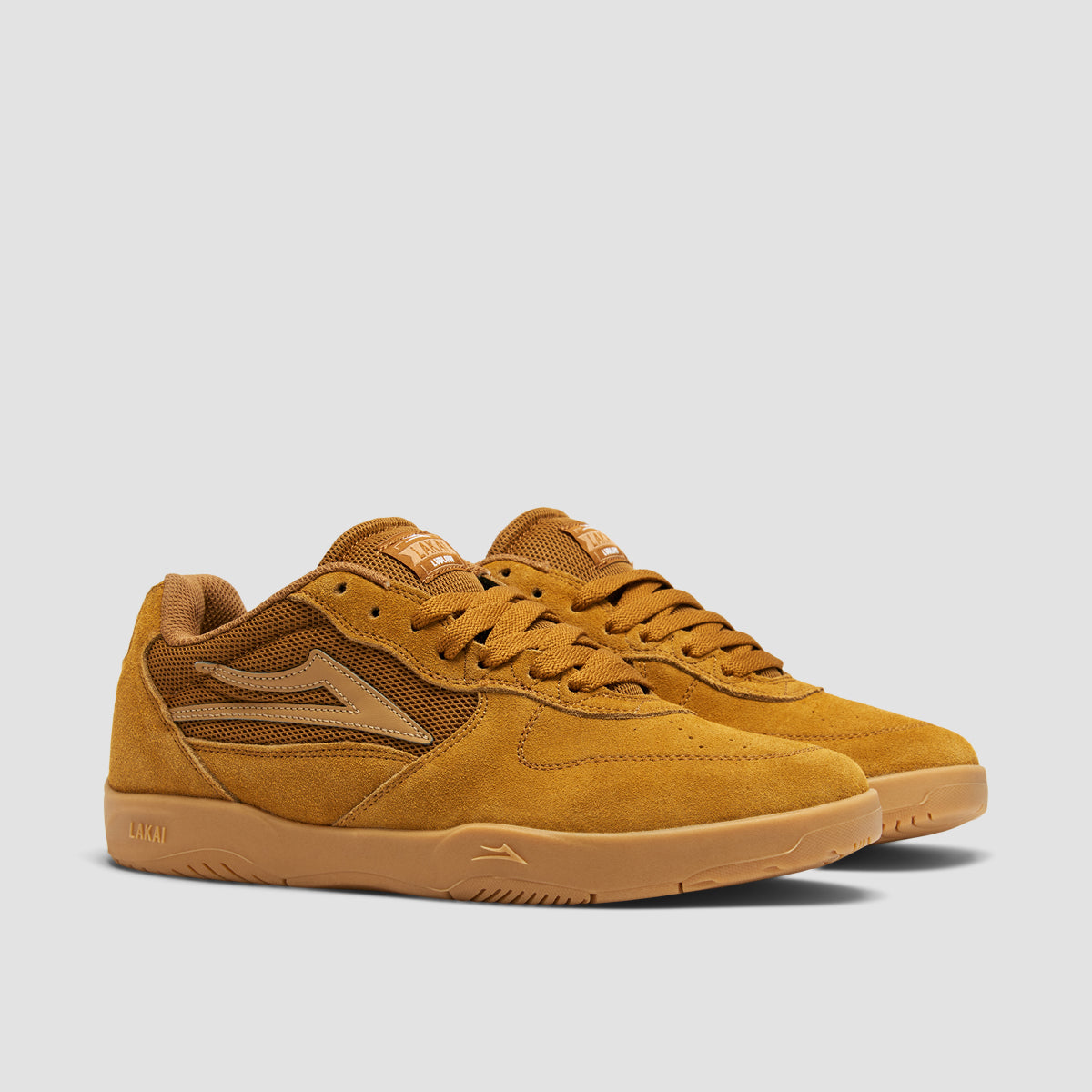 Lakai Ludlow Shoes - Walnut/Gum Suede