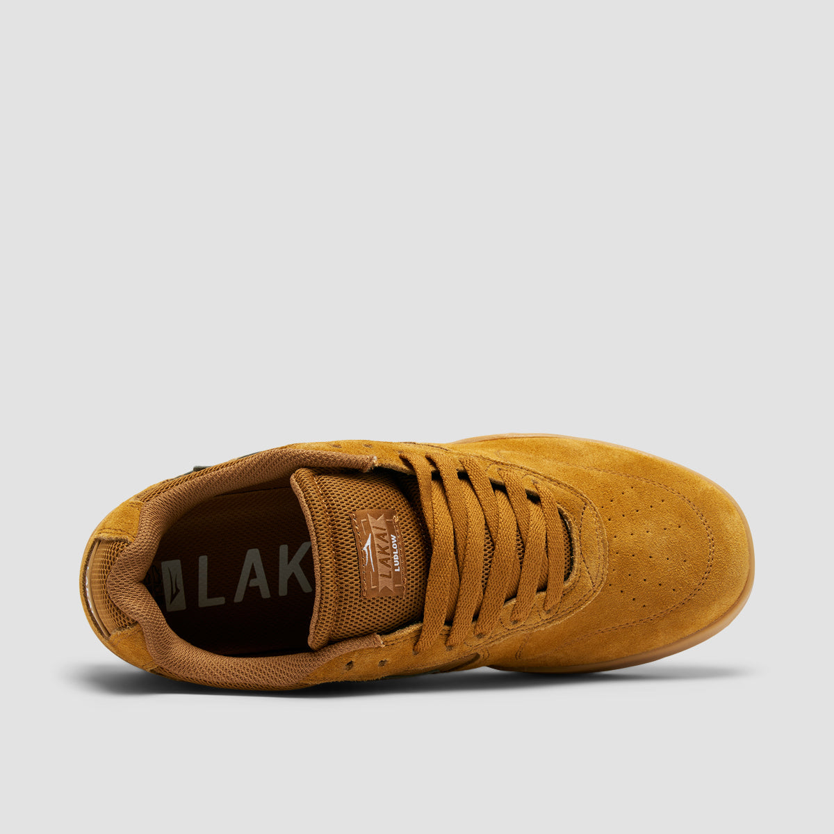 Lakai Ludlow Shoes - Walnut/Gum Suede