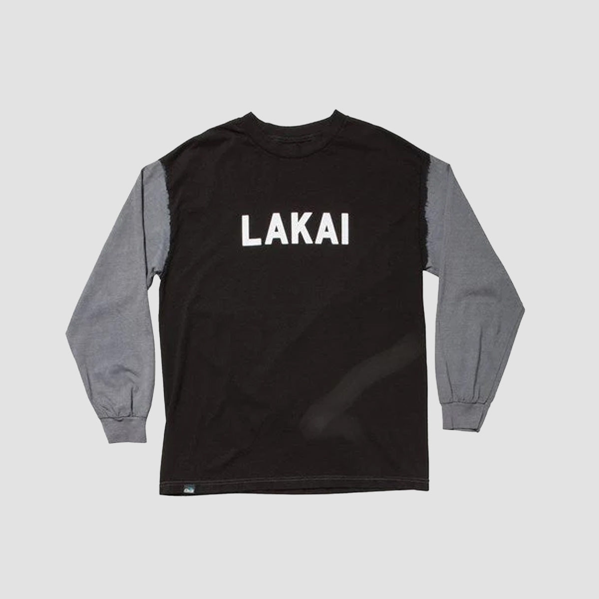 Lakai Sloane Dyed Longsleeve T-Shirt Black