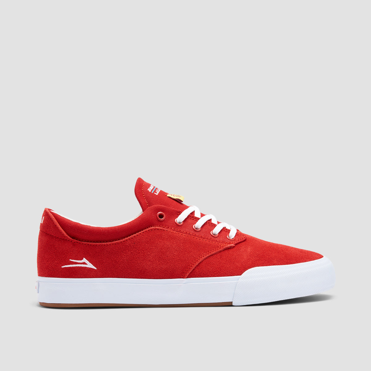 Lakai Wilkins Shoes - Red Suede