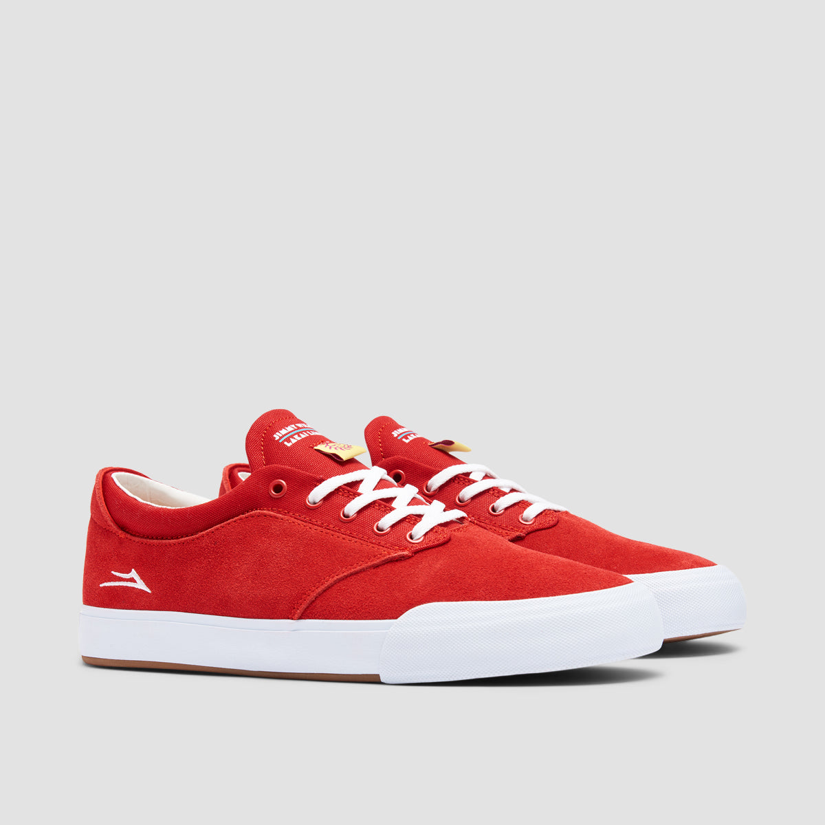 Lakai Wilkins Shoes - Red Suede