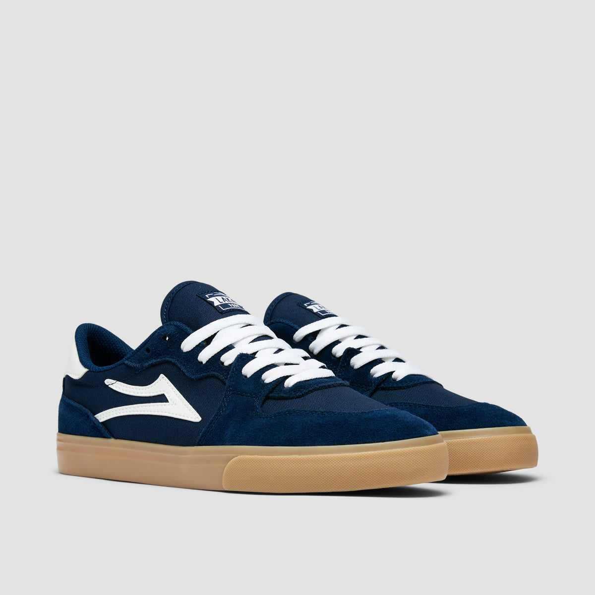 Lakai York Shoes - Navy/Gum Suede