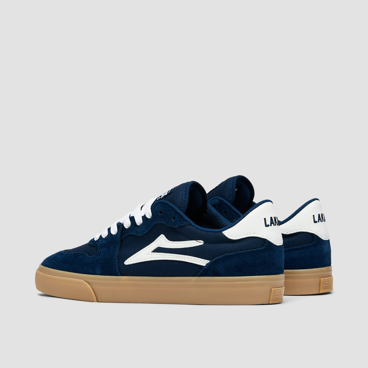 Lakai York Shoes - Navy/Gum Suede