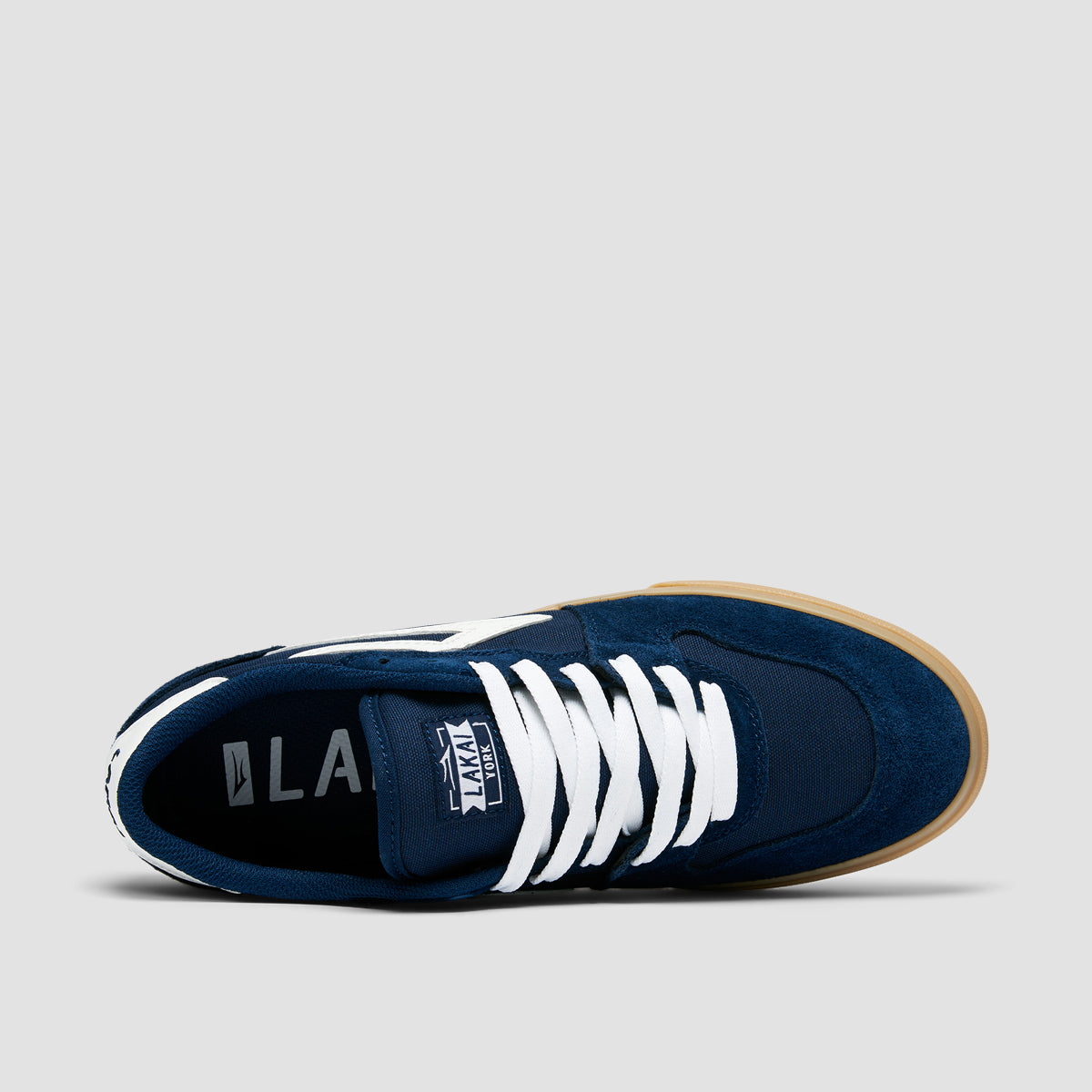 Lakai York Shoes - Navy/Gum Suede