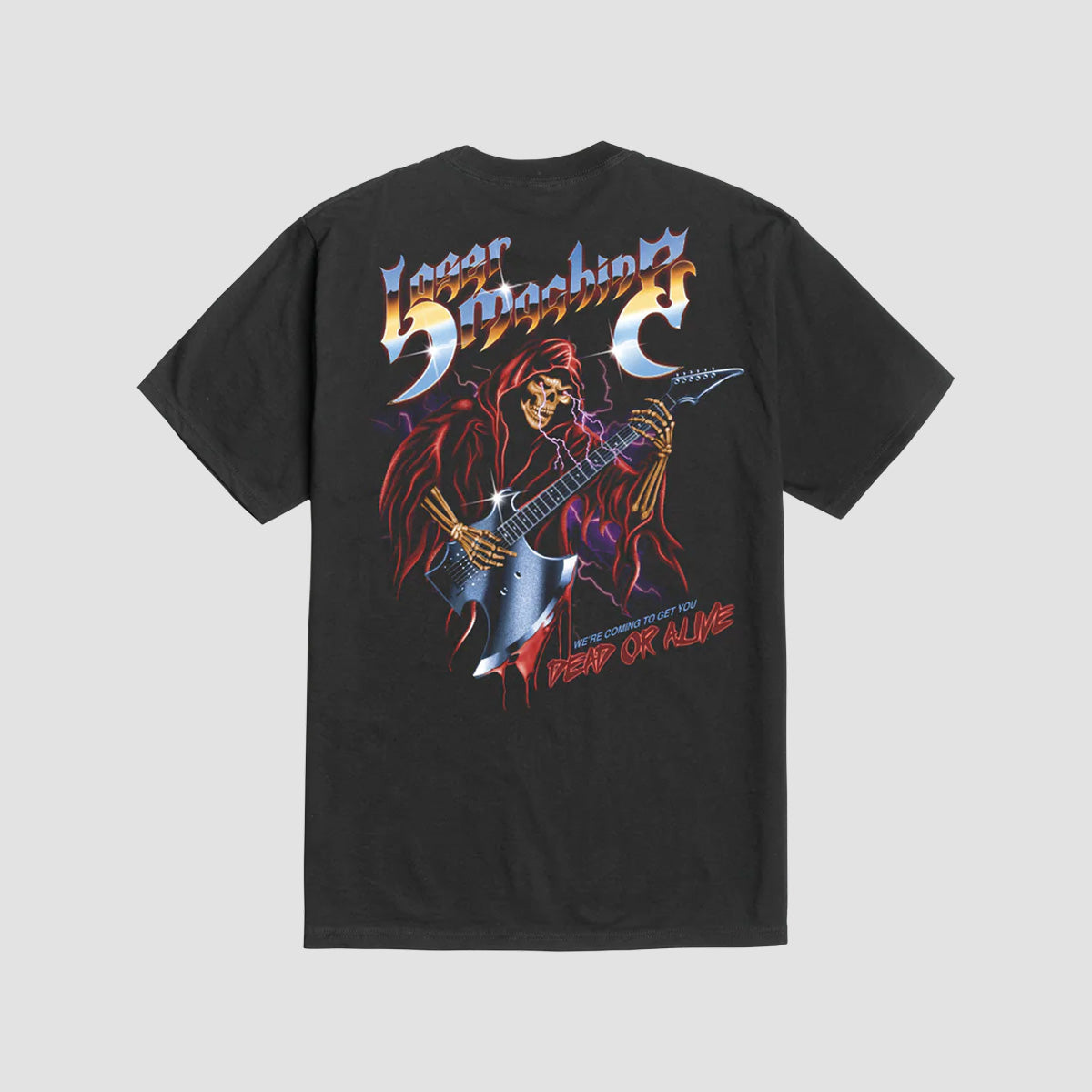 Loser Machine Dead Or Alive T-Shirt Black
