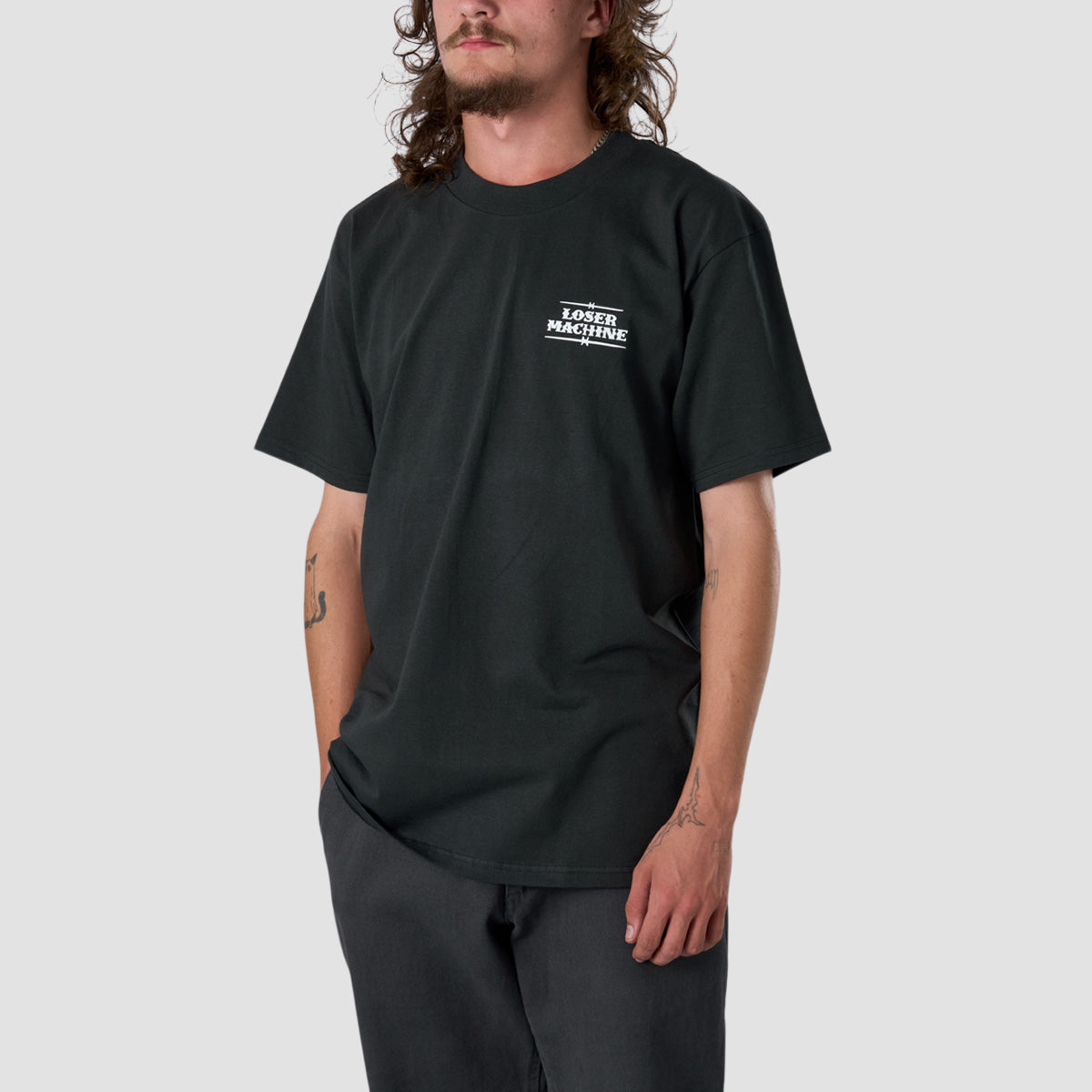 Loser Machine Hardened T-Shirt Vintage Black