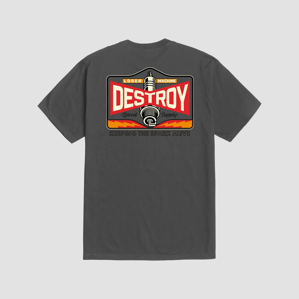 Loser Machine Hot Spark T-Shirt Vintage Black