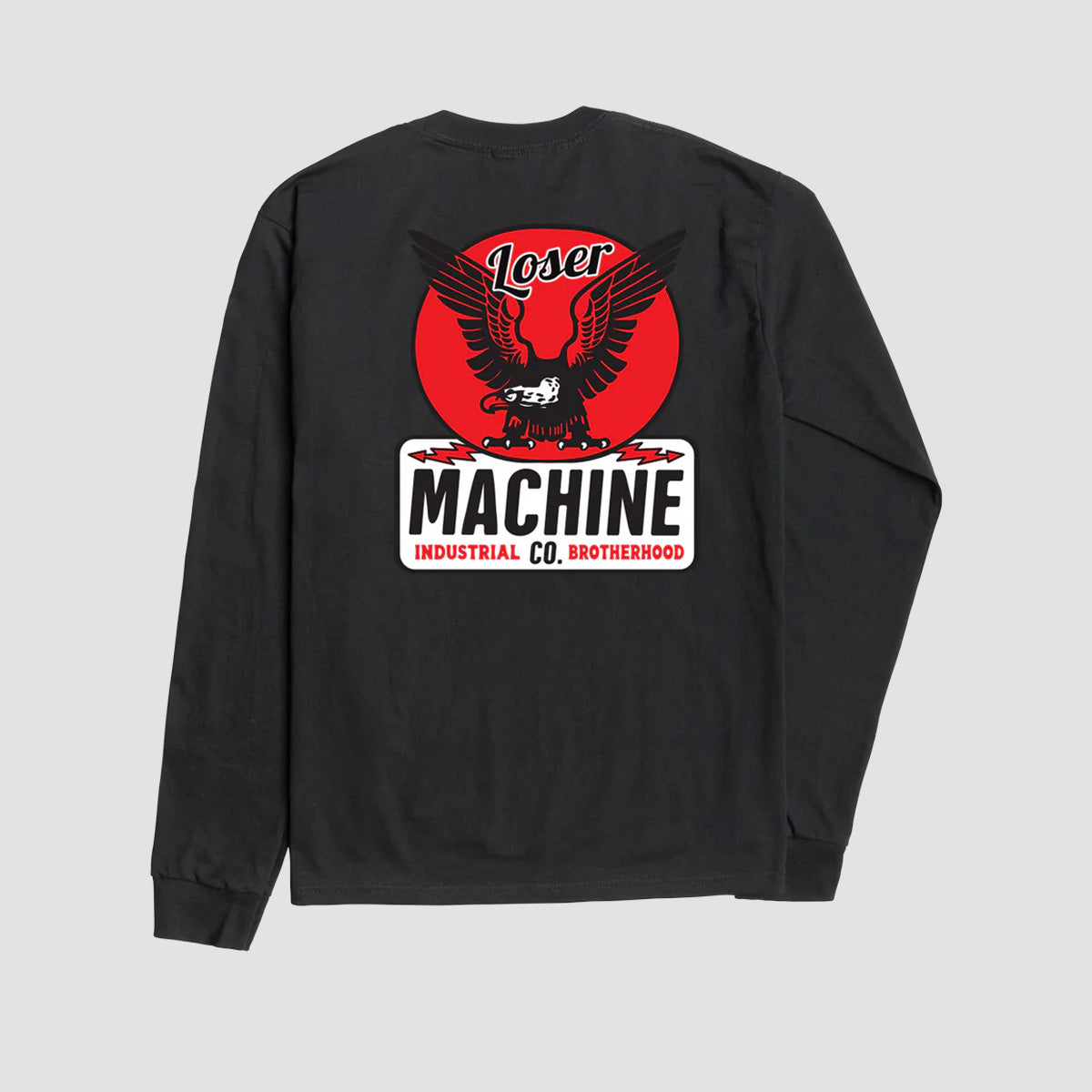 Loser Machine Power Band Longsleeve T-Shirt Black