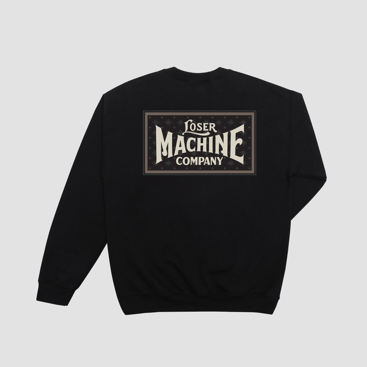 Loser Machine Street Sound Crew Sweatshirt Black