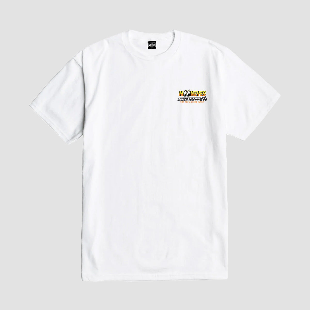 Loser Machine X Mooneyes Econo Hauling T-Shirt White