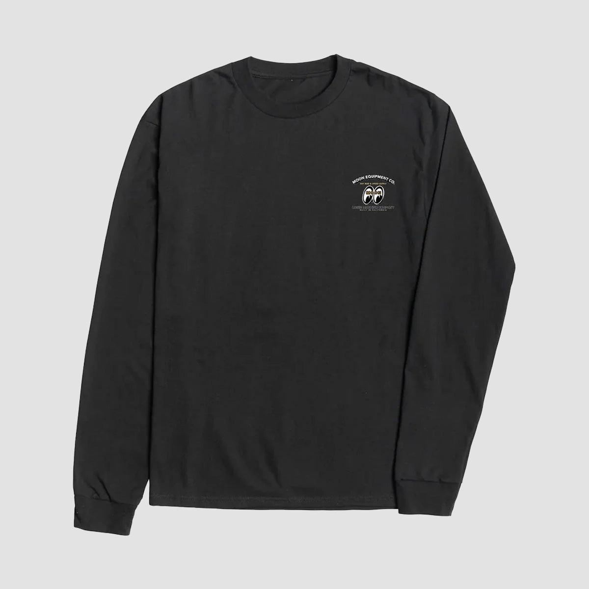 Loser Machine X Mooneyes Front Page Pocket T-Shirt Black
