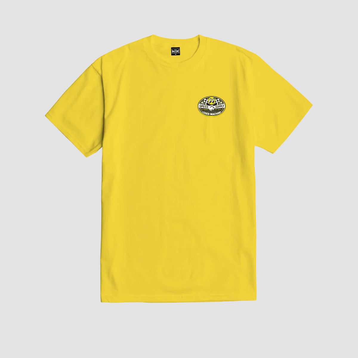 Loser Machine X Mooneyes Handshake T-Shirt Yellow