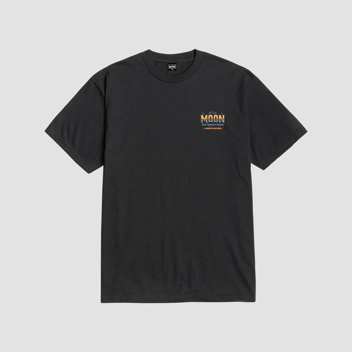 Loser Machine X Mooneyes Sign Board T-Shirt Black