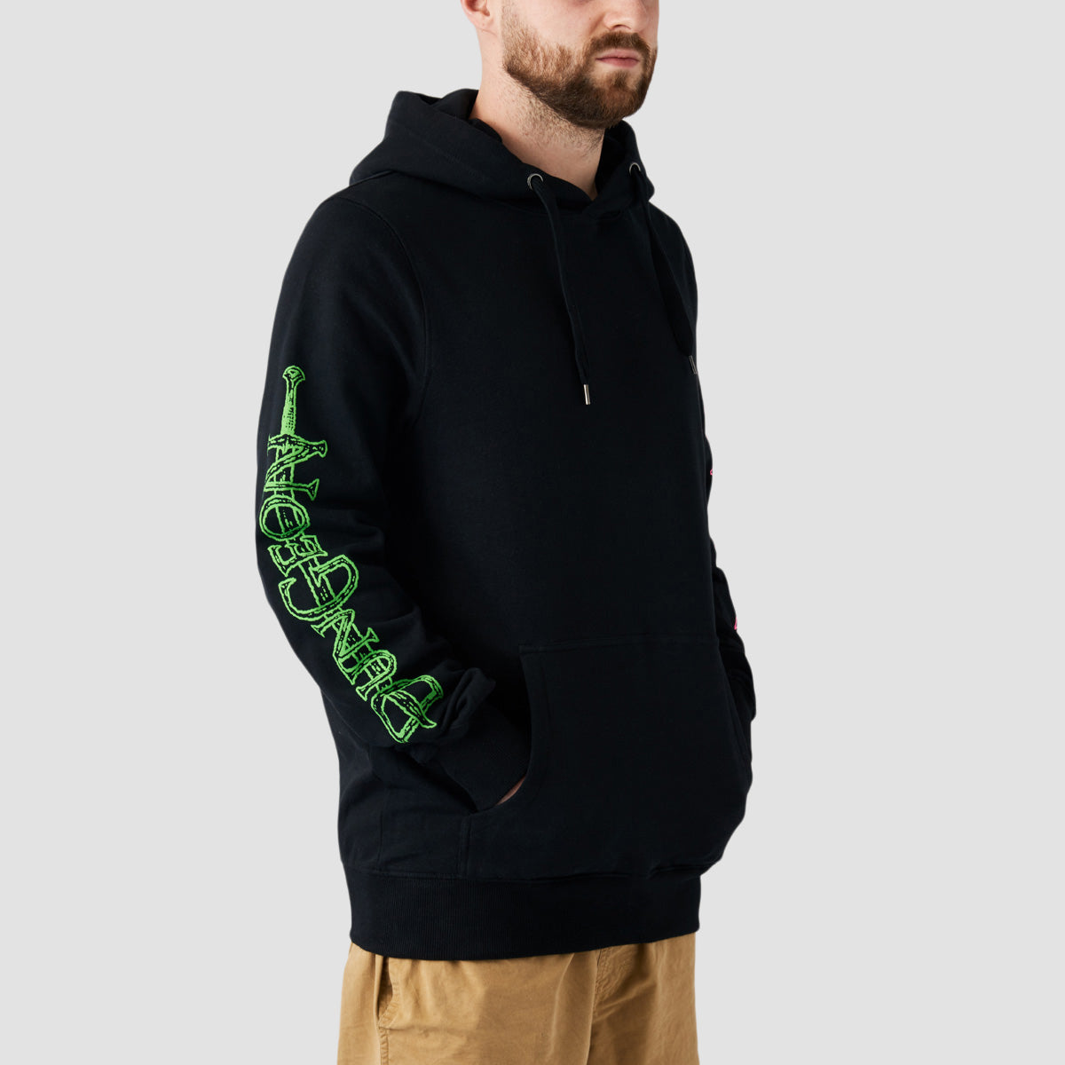 Lovenskate X Dungeon By French Pullover Hoodie Black