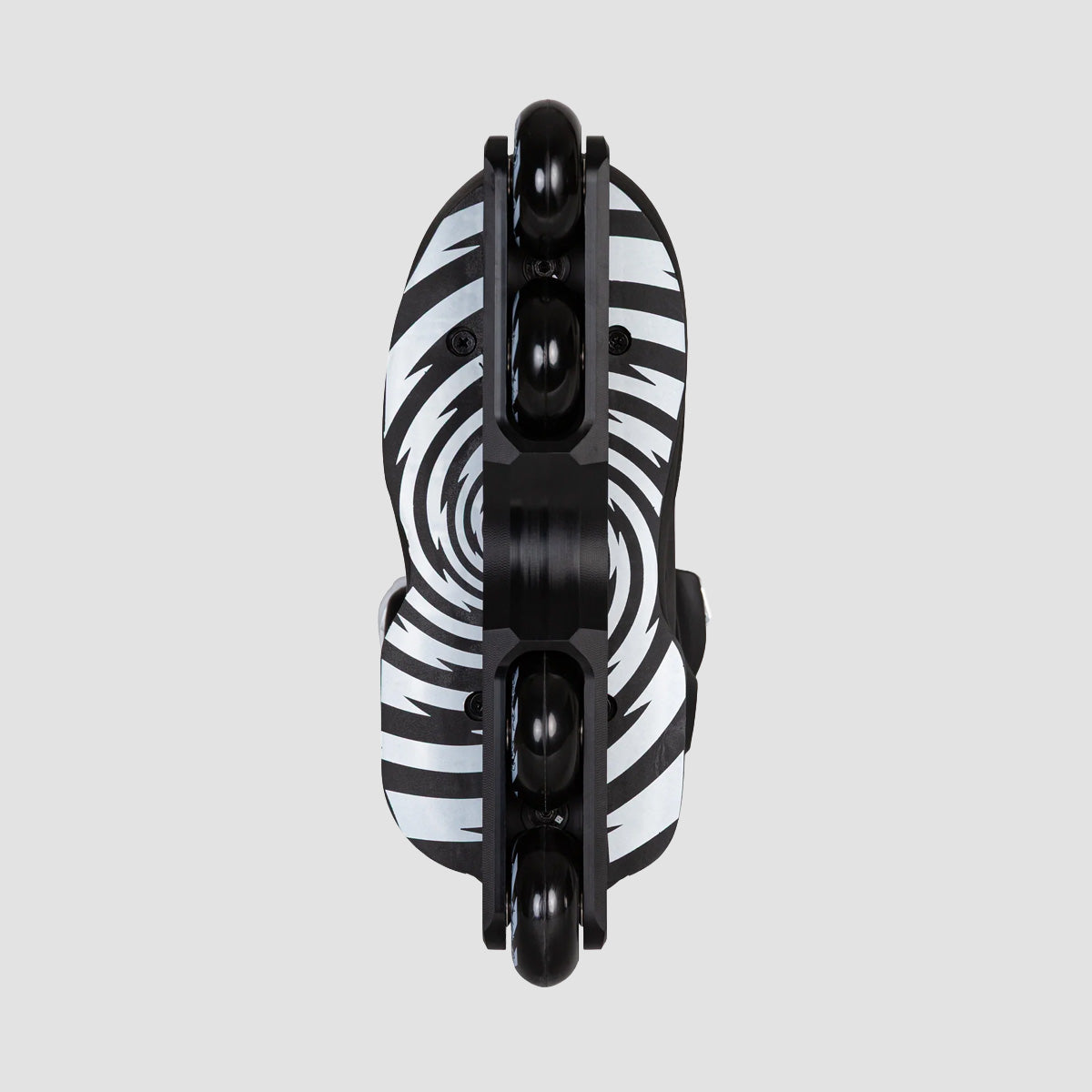 Mesmer Eclipse TS Flat Aggressive Inline Skates Black/White