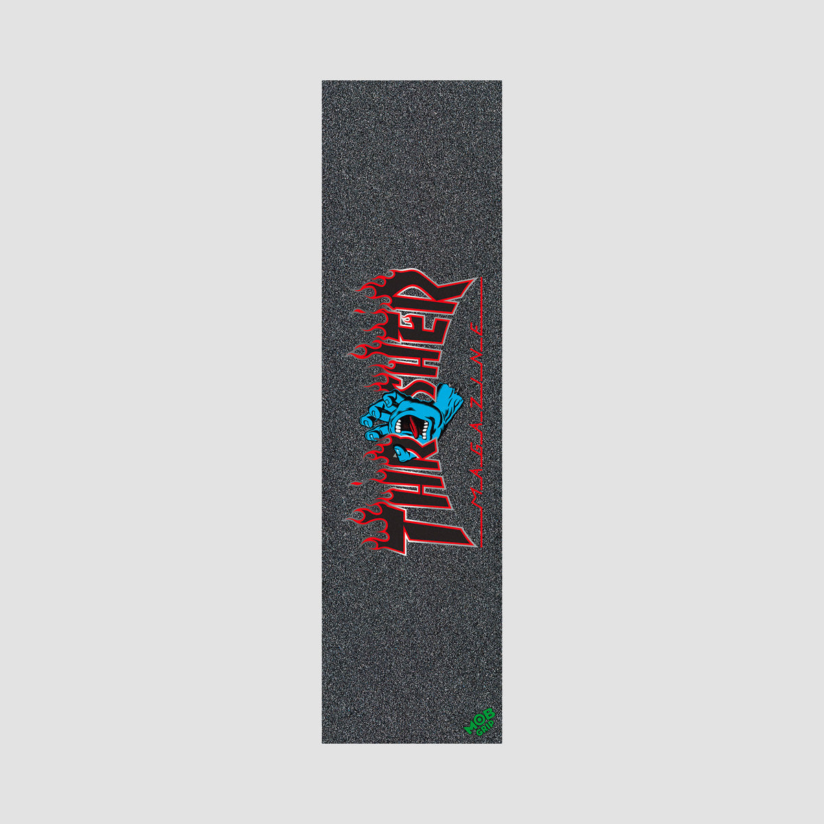 MOB Thrasher X Santa Cruz Flame Logo Grip Tape - 11"