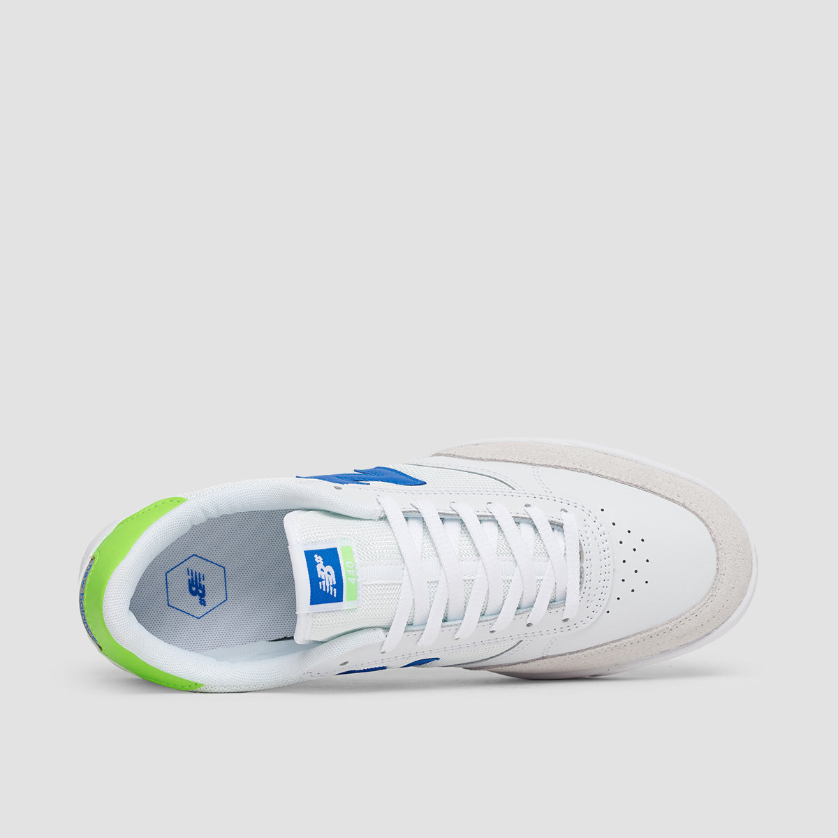 New Balance Numeric 440 Shoes - White/Royal