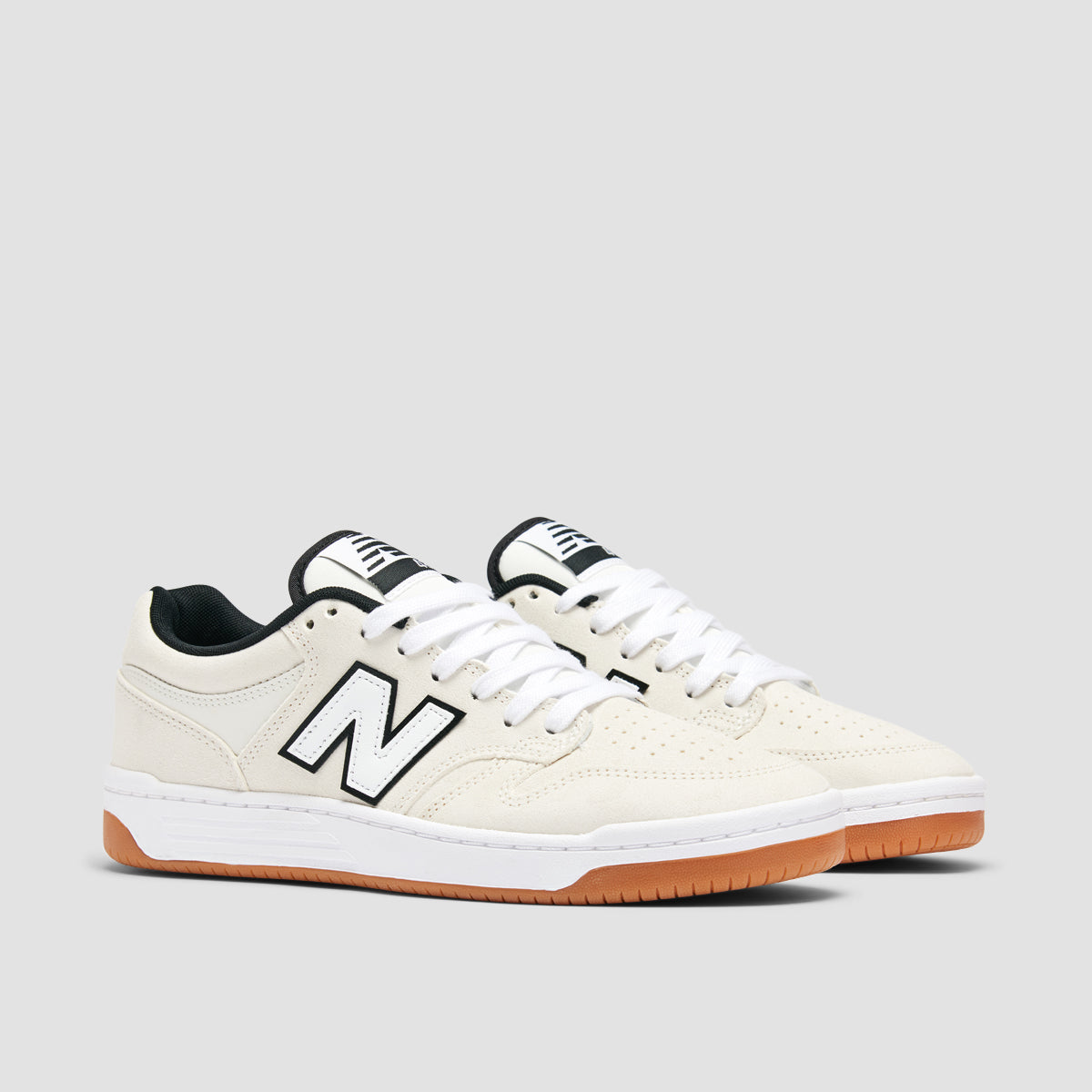 New Balance Numeric 480 Shoes - White/Black