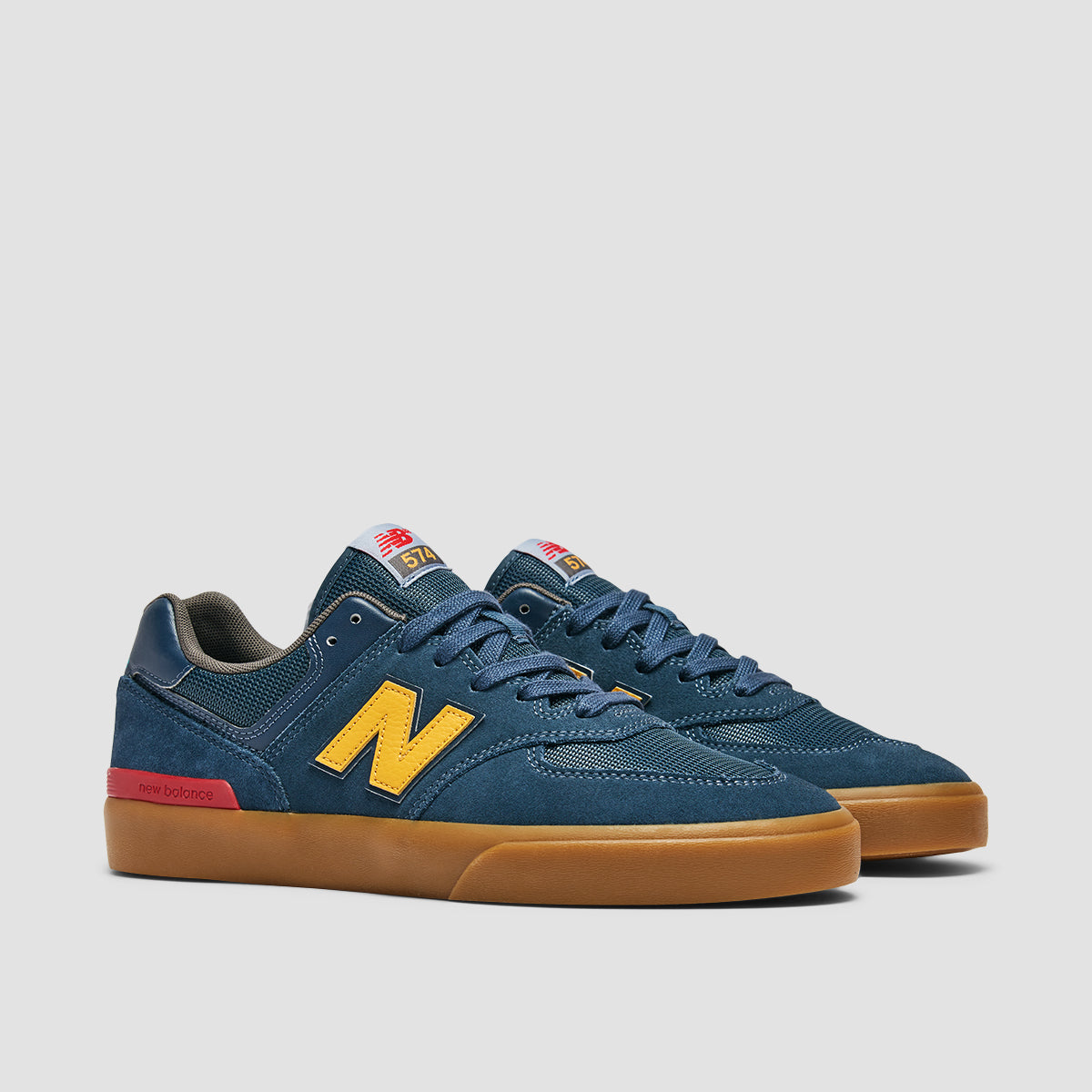 New Balance Numeric 574 Shoes Petrol Gum