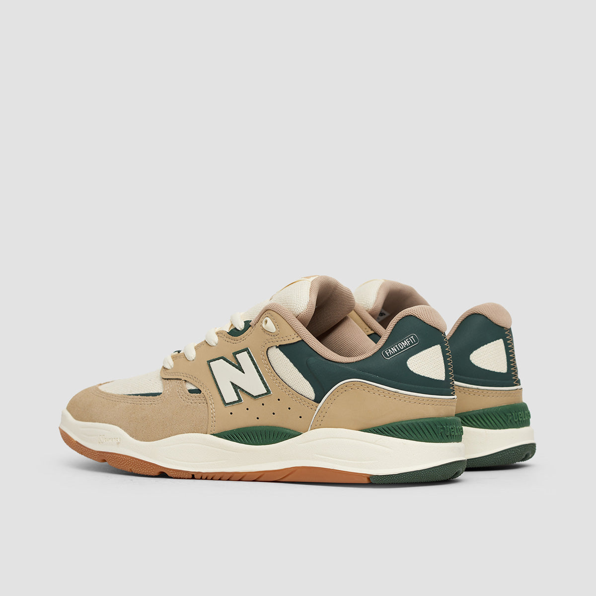 New Balance Tiago Lemos 1010 Shoes - Tan/Forest Green