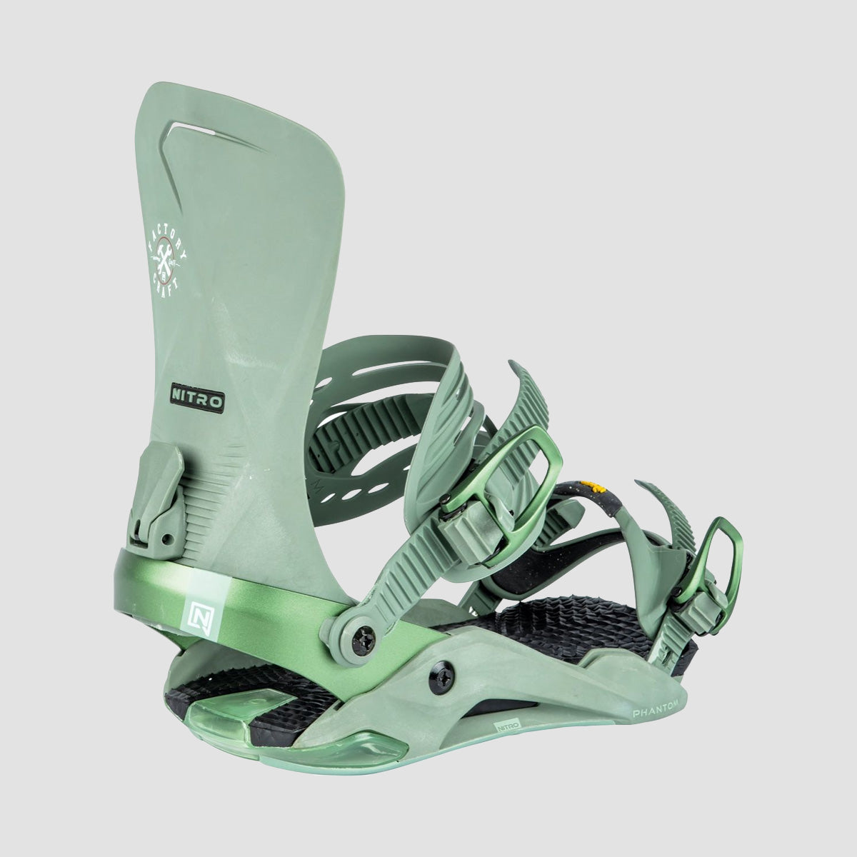 Nitro Phantom Snowboard Bindings Factory Craft Series