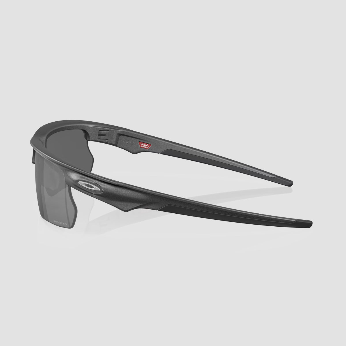 Oakley Bisphaera Sunglasses Steel/Prizm Black 68L