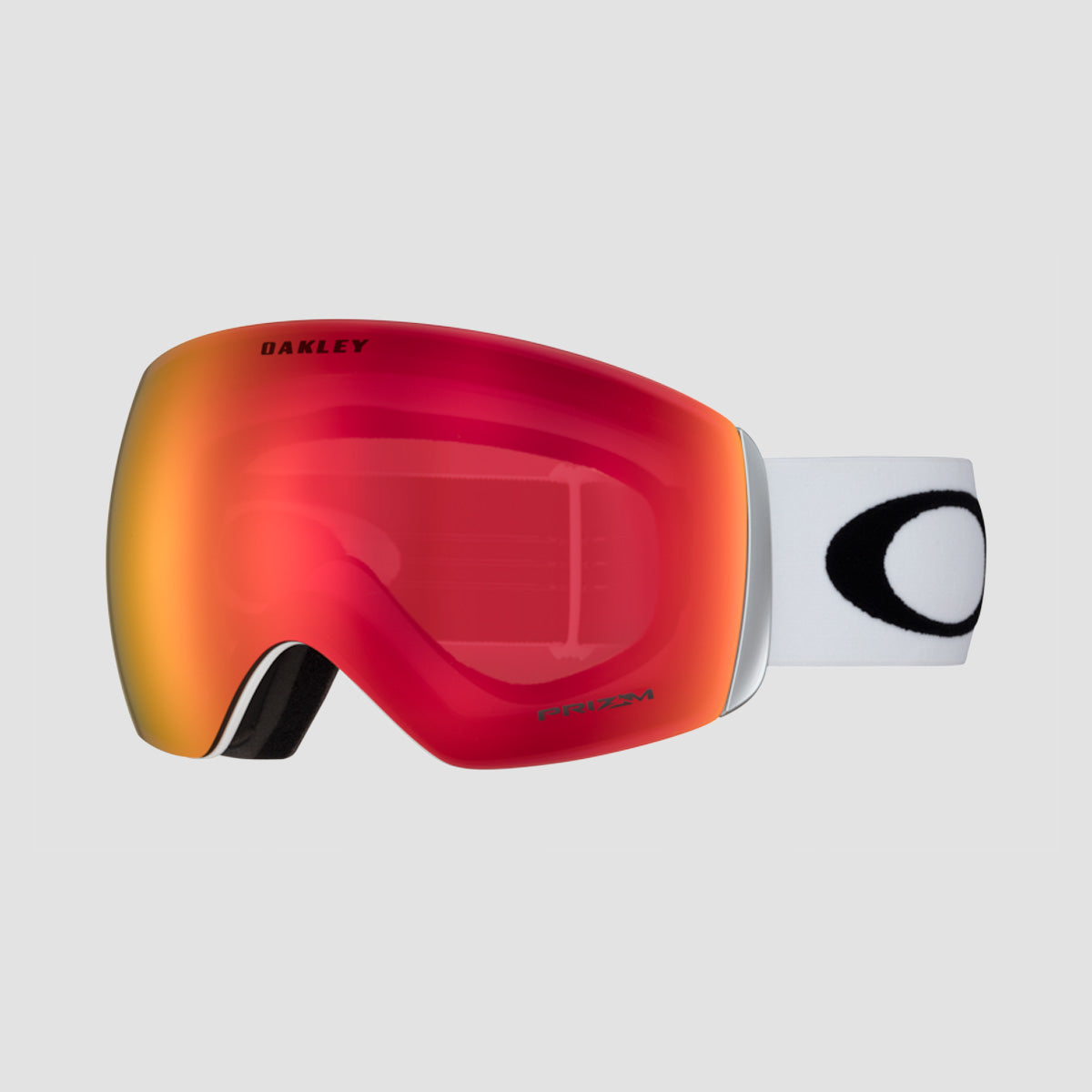 Oakley Flight Deck Snow Goggles Matte White/Prizm Snow Torch Iridium