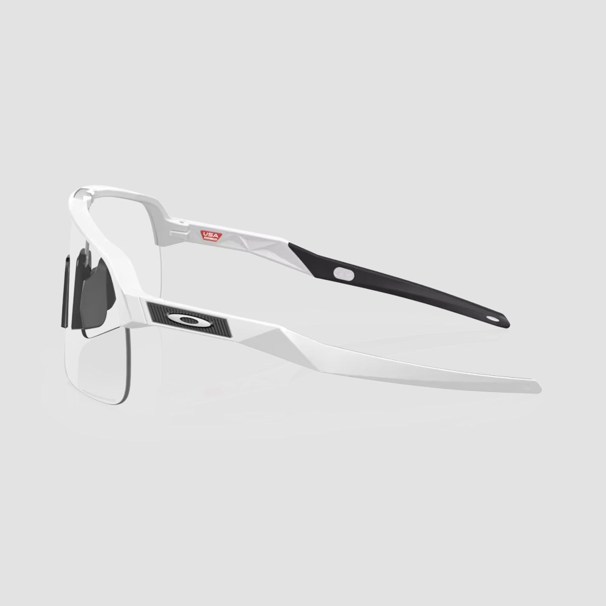 Oakley Sutro Lite Sunglasses Matte White/Clear Photochromic 39M