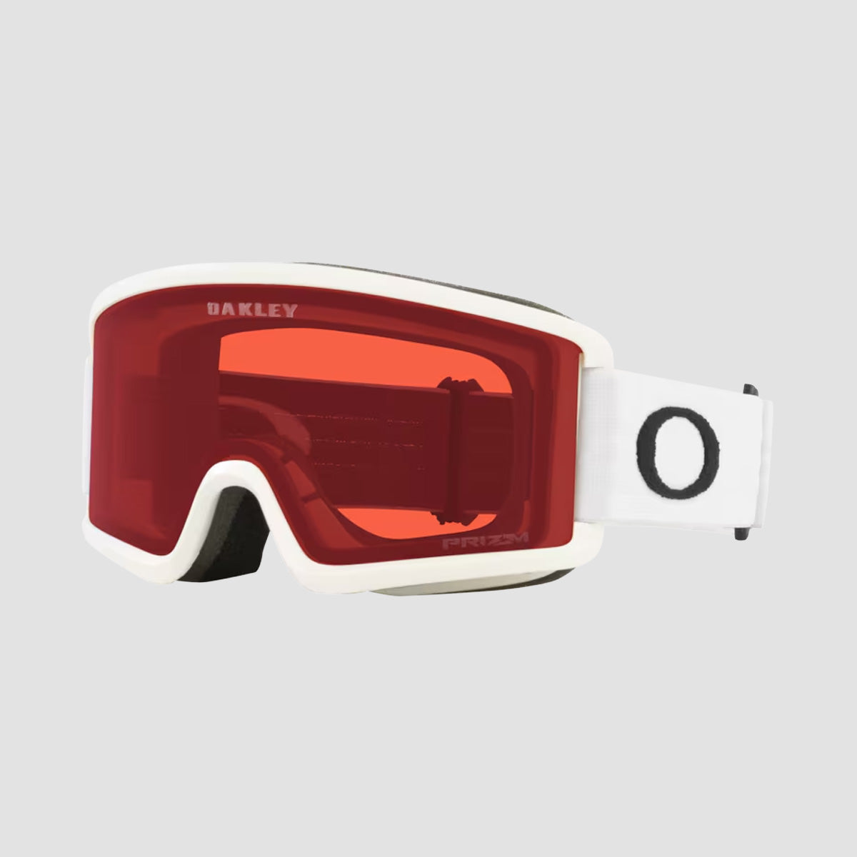 Oakley Target Line Snow Goggles Matte White/Prizm Rose