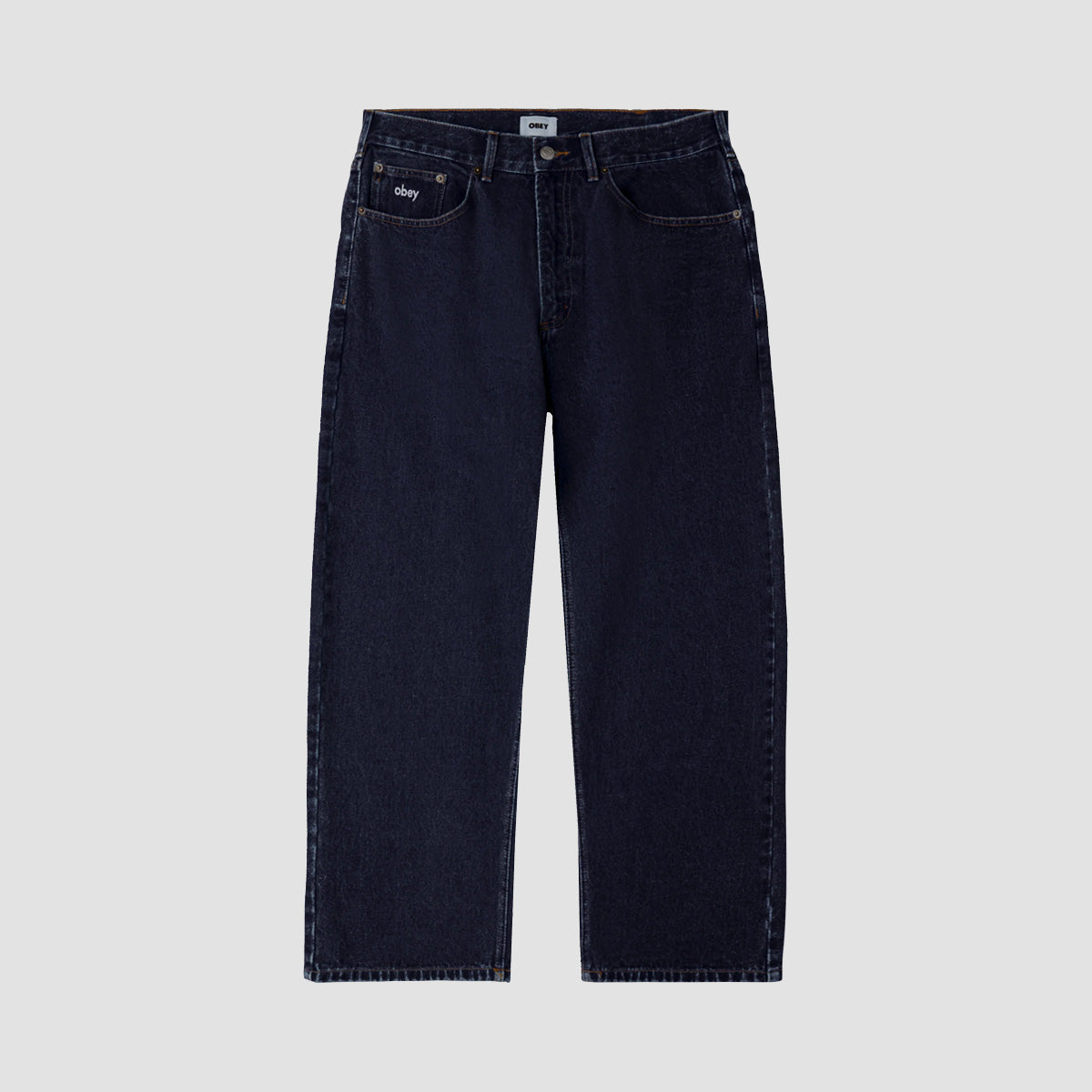 OBEY Bigwig Baggy Jeans Rinse Indigo