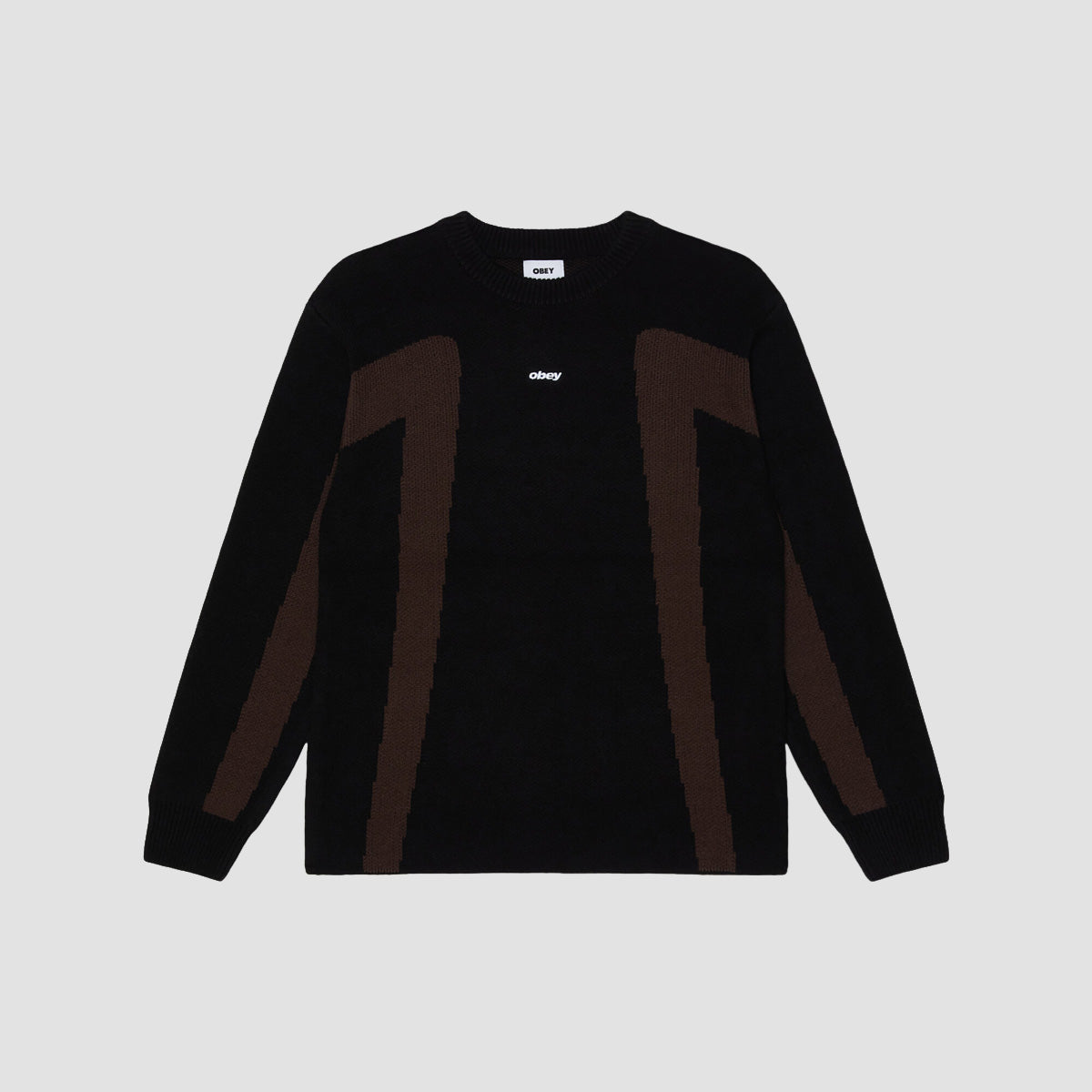 OBEY Brann Sweater Digital Black Multi
