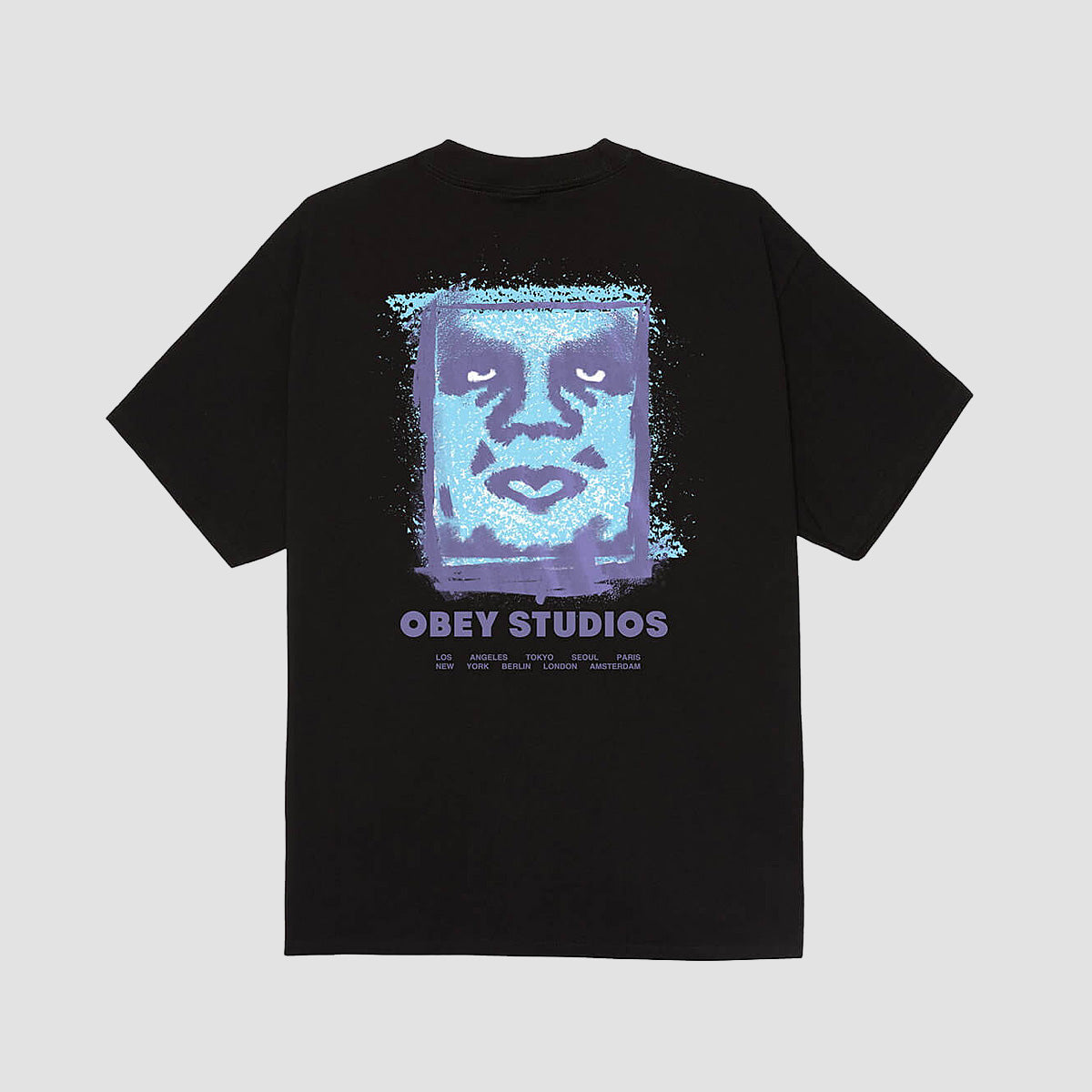 OBEY Chalky Icon T-Shirt Black
