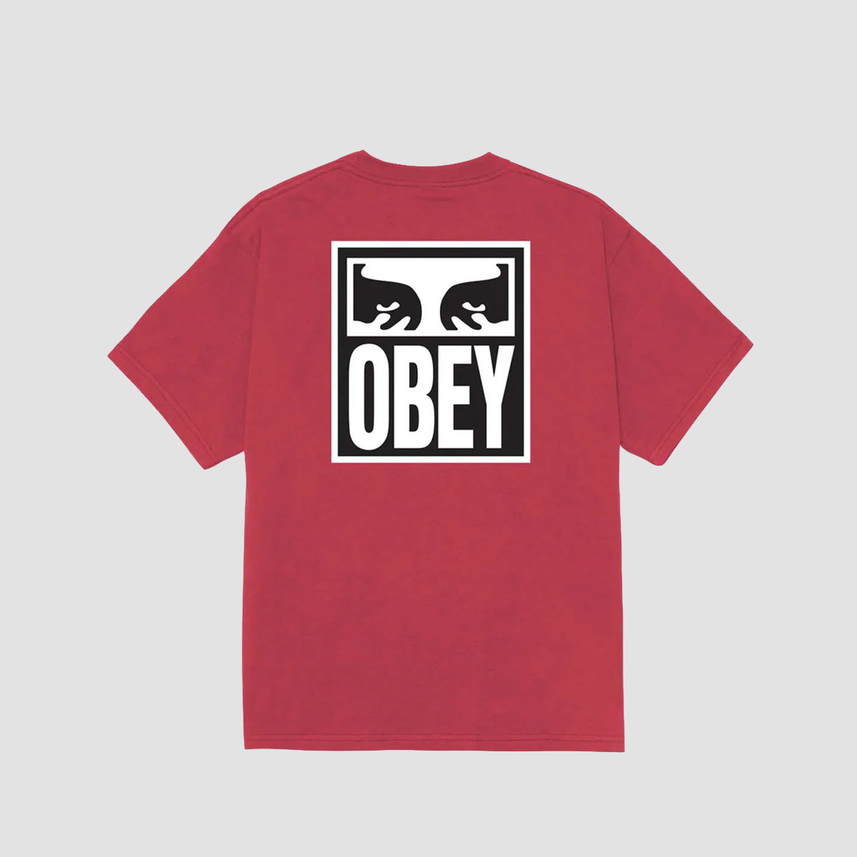 OBEY Eyes Icon 2 T-Shirt Mineral Red