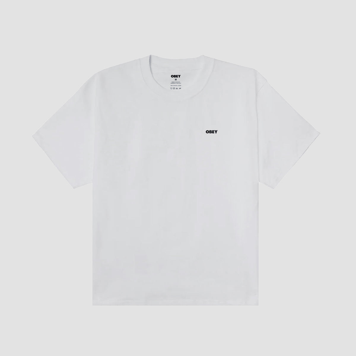 OBEY Heat Map Icon Heavyweight T-Shirt White