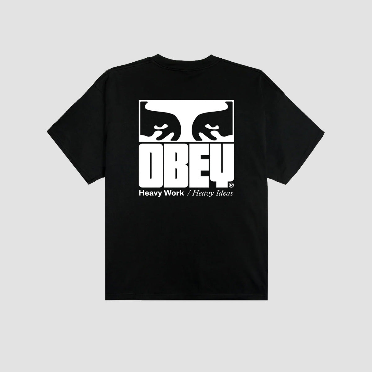 OBEY Heavy Ideas T-Shirt Black