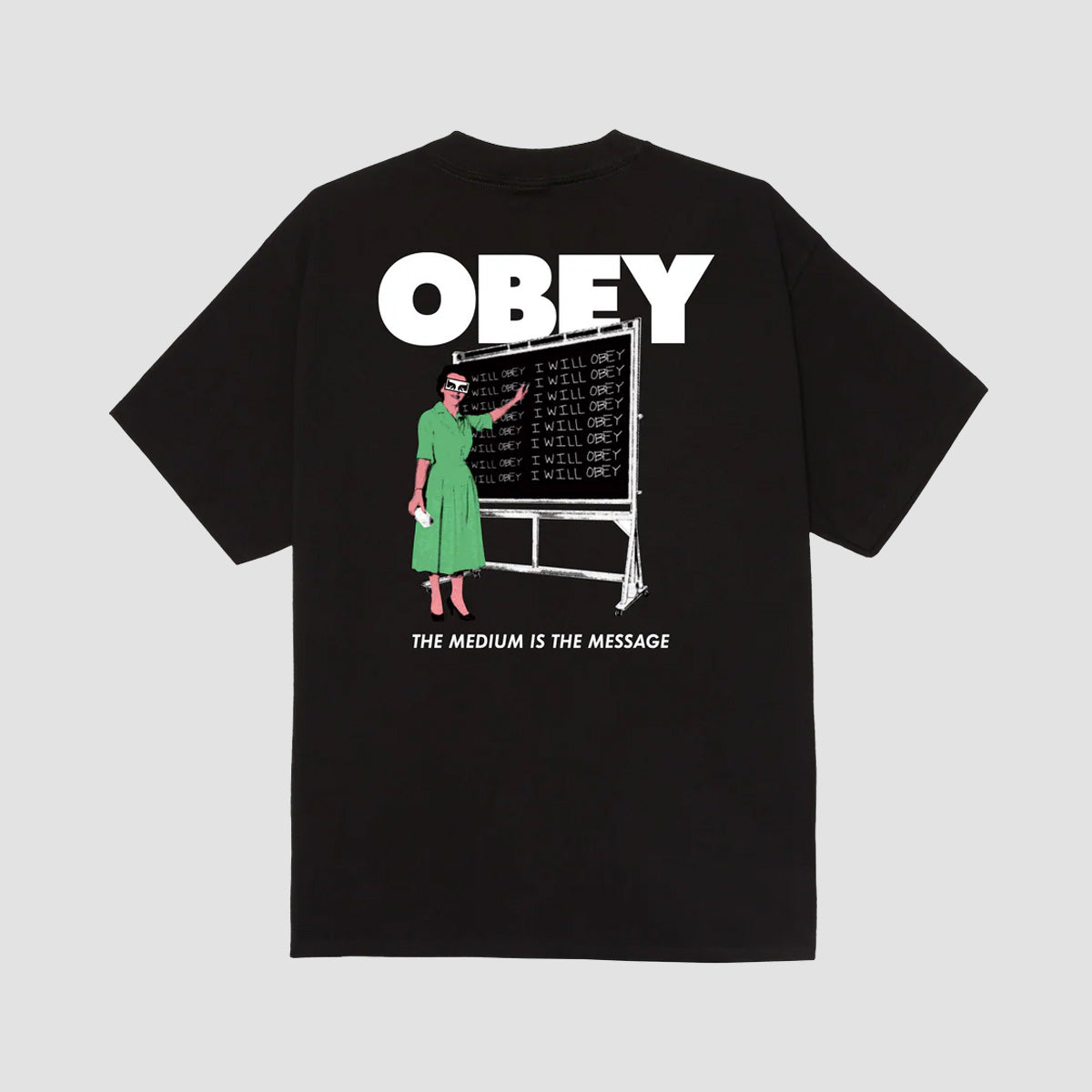 OBEY I Will T-Shirt Black
