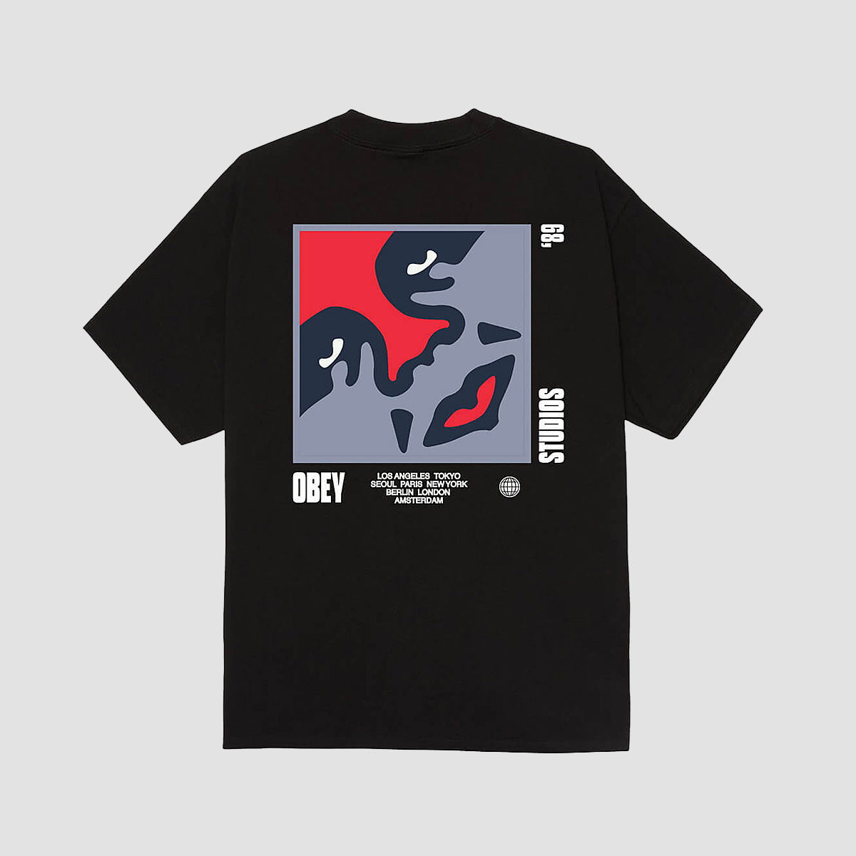 OBEY Icon 89 T-Shirt Black