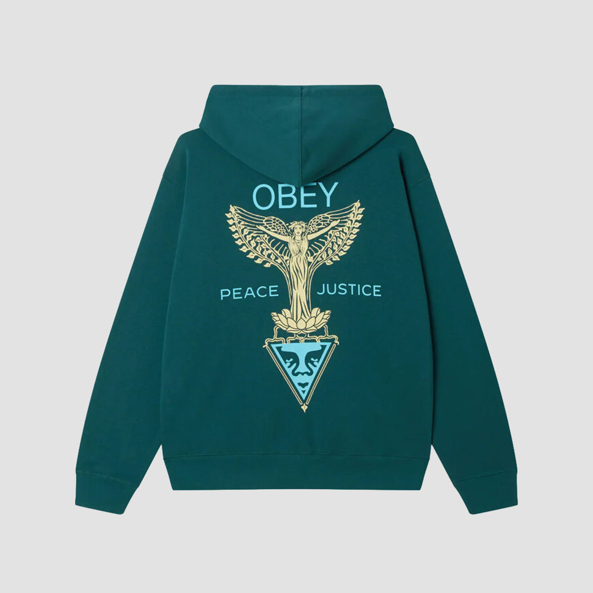 OBEY Nouveau Angel Pullover Hoodie Mediterranea