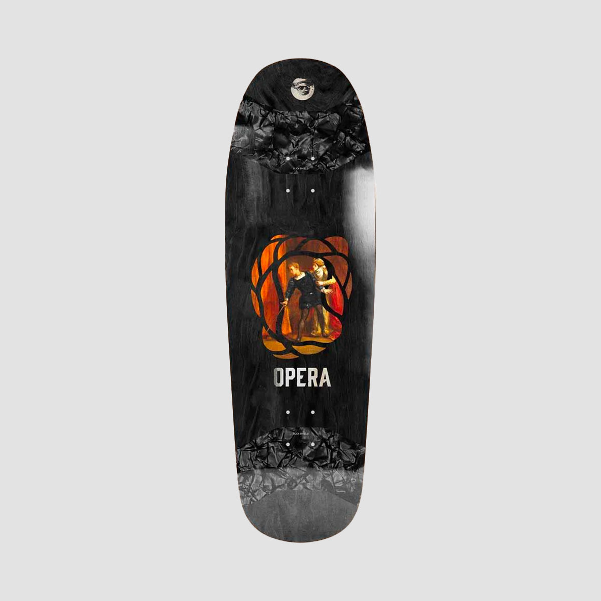 Opera Back Stage Ex7 Slick Shield Skateboard Deck Black - 10"