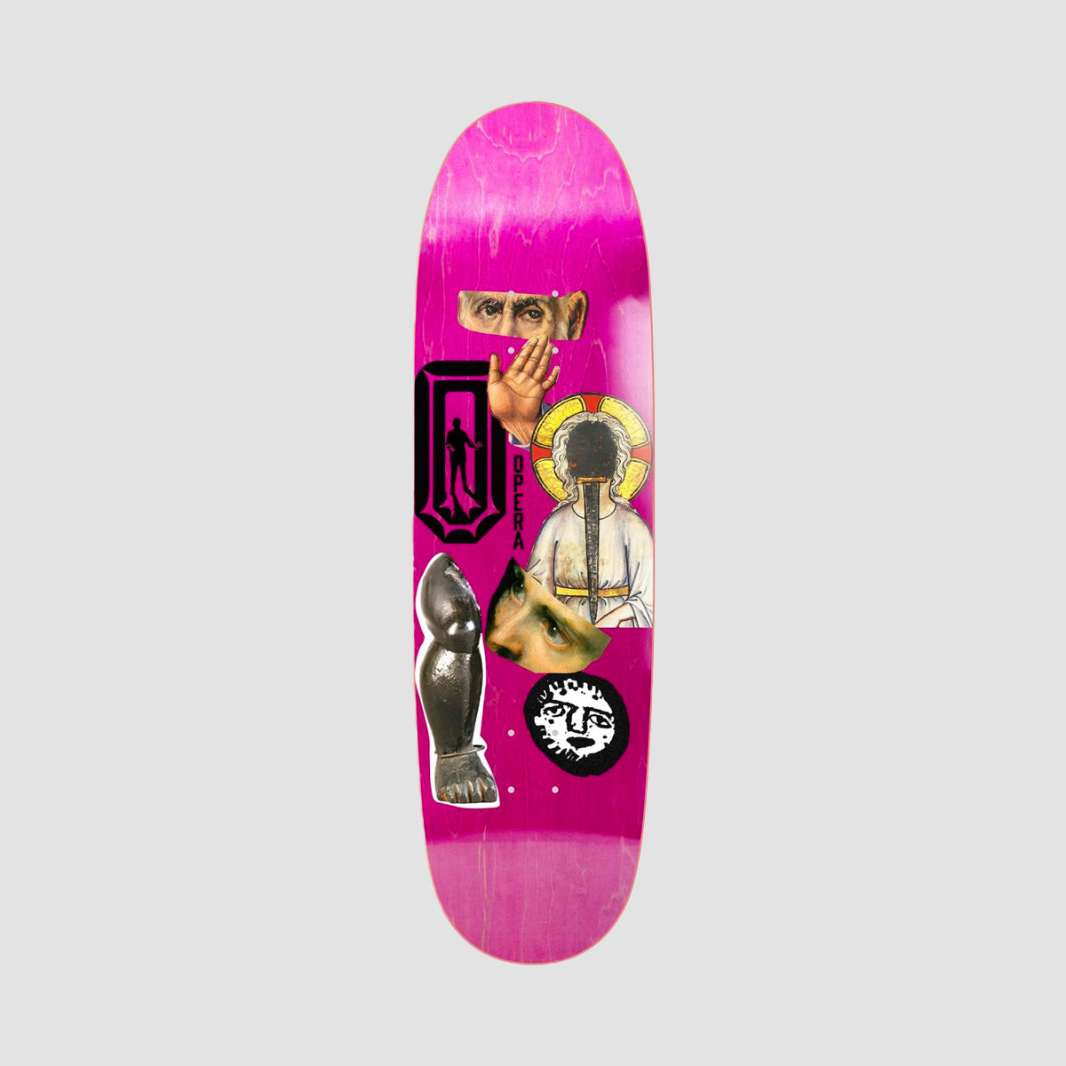 Opera Bit Ex7 Skateboard Deck Pink - 8.9"