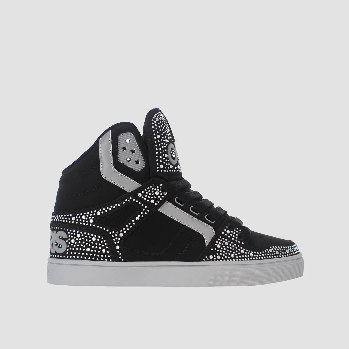 Osiris Clone High Top Shoes - Black/Grey/Diamond