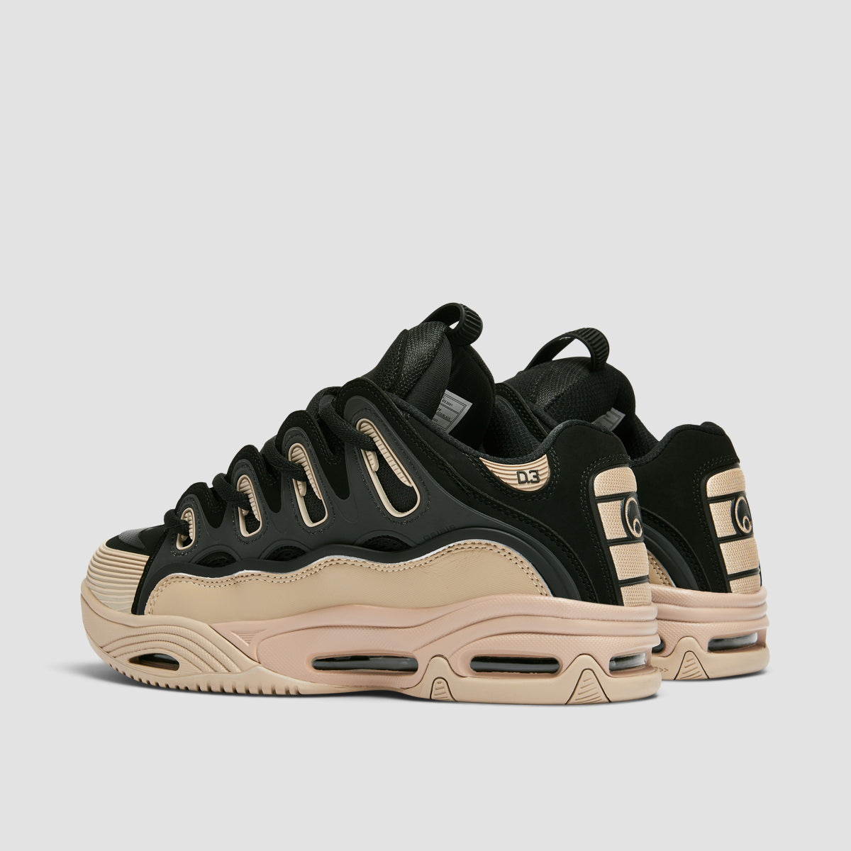 Osiris D3 2001 Shoes - Black/Black/Tan