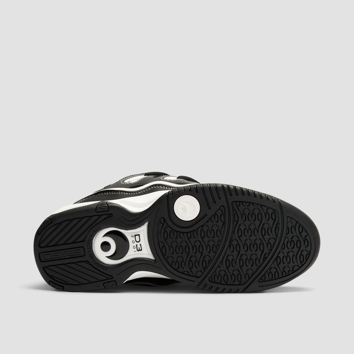 Osiris D3 2001 Shoes - Black/Black/White