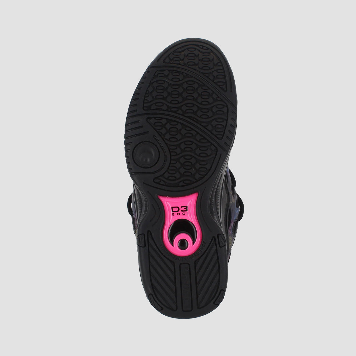 Osiris D3 2001 Shoes - Black/Pink/Holo