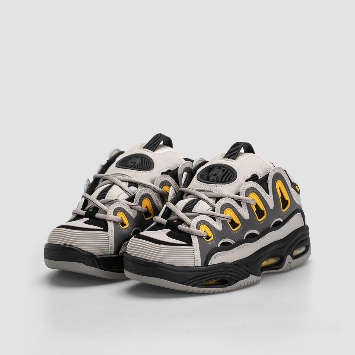 Osiris D3 2001 Shoes - Grey/Black/Yellow